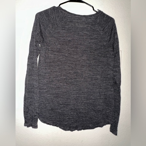 Vince women’s grey long sleeve shirt casual minimalist layering neutral S - Picture 5 of 6